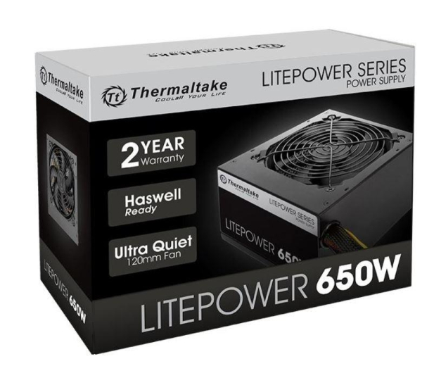 Thermaltake Litepower II Black 650W - 402018 - zdjęcie 4